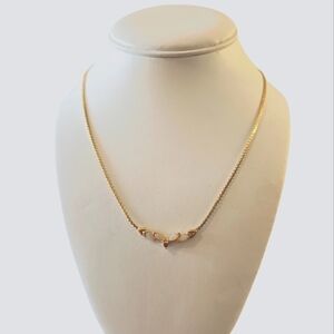 Lady Sedgwick Genuine Ruby / Opal with Gold plated Necklace